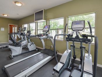 Cardio and weights in the fitness center